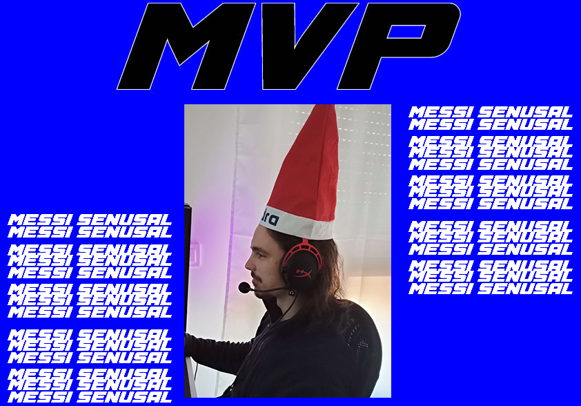 BosteGayming's tweet photo. 🔵👑Enhorabuena a @Uni22223 por ser nuestro MVP de estas dos jornadas https://t.co/Qdj3aI6k3K