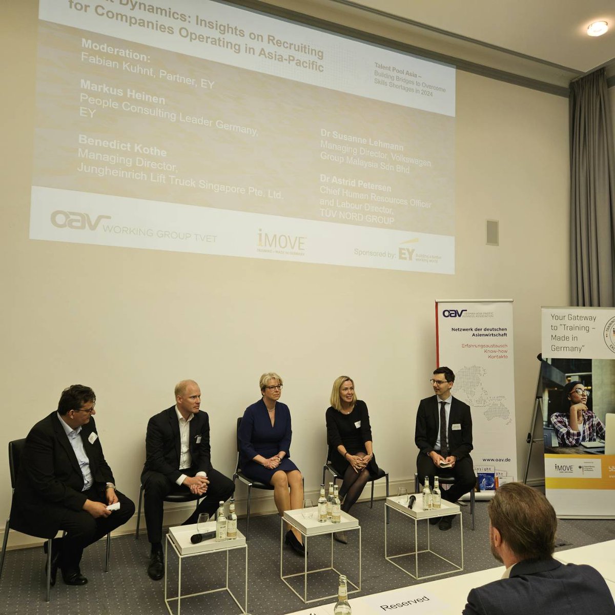 🇩🇪 companies are increasingly facing a serious skill shortage challenge for their operations in 🇩🇪 & Asia. #GTCC ED today attends a conference on “Talent Pool Asia – Building Bridges to Overcome Skills Shortages in 2024” organised by #OAV @ #HKHamburg. #PartnerInThailand