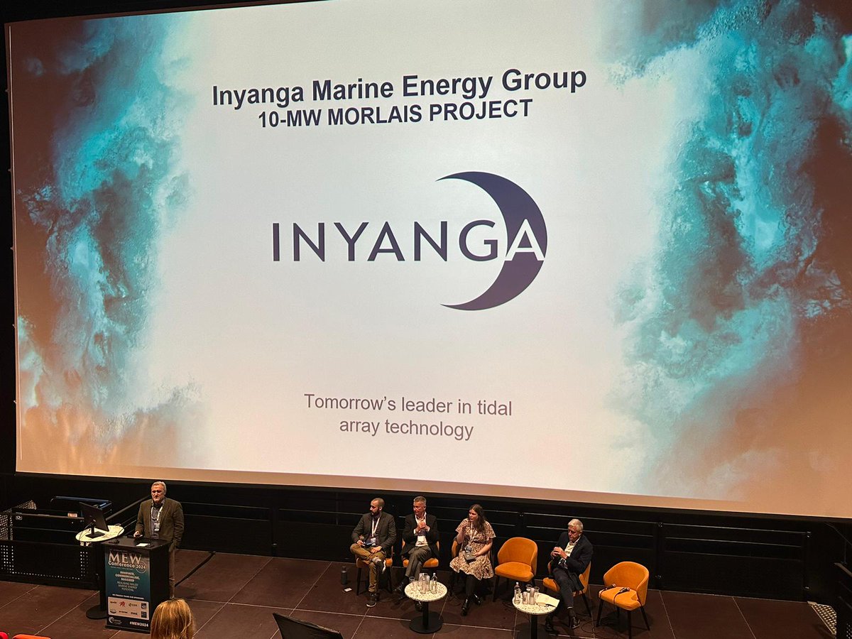 Inyanga Marine Energy Group (@inyangameg) on Twitter photo It was a pleasure to present our 10-MW Morlais project at #MEW2024 and to be able to hear from other exciting industry leaders. Thank you <a href="/MarineCymru/">Marine Energy Wales</a> for providing the platform to exchange ideas and drive innovation in the marine sector. #TidalEnergy #ConferenceSpeaker It was a pleasure to present our 10-MW Morlais project at #MEW2024 and to be able to hear from other exciting industry leaders. Thank you <a href="/MarineCymru/">Marine Energy Wales</a> for providing the platform to exchange ideas and drive innovation in the marine sector. #TidalEnergy #ConferenceSpeaker
