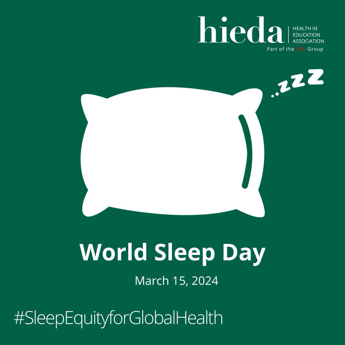 🌙 Happy #WorldSleepDay! Prioritise your health by recognising the importance of quality sleep. 💤 ##SleepEquityforGlobalHealth
