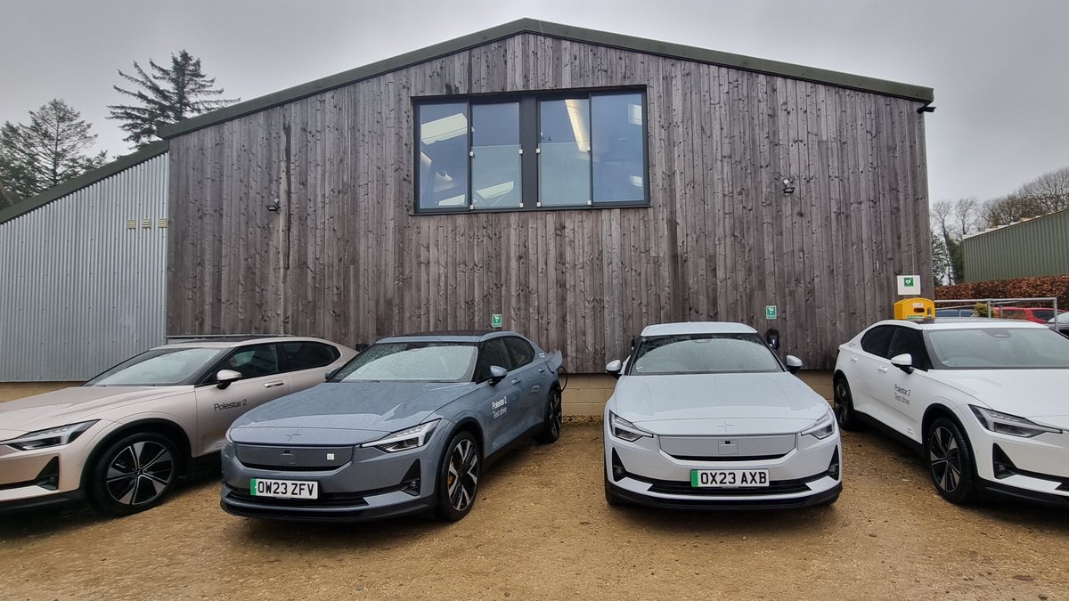 We are hosting Polestar Cars this week for their test drive event in the Cotswolds.  Should you want to give one of these amazing cars a try - plstr.car/the-cotswolds 

All of the cars can make use of our Electric Charging Stations found outside the Peak Fitness &amp; Lifestyle Gym.