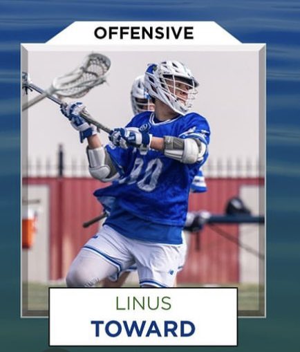 Lacrosse fans:  If you need someone to keep an eye on, <a href="/RockUMensLax/">Rockhurst University Lacrosse</a> Freshman Linus Toward is having a tremendous start to the season. In his first 8 games, Linus has scored 33 goals,  (tied for 3rd in goals).  A tremendous attackman and teammate. 2x GLVC Player of the Week.