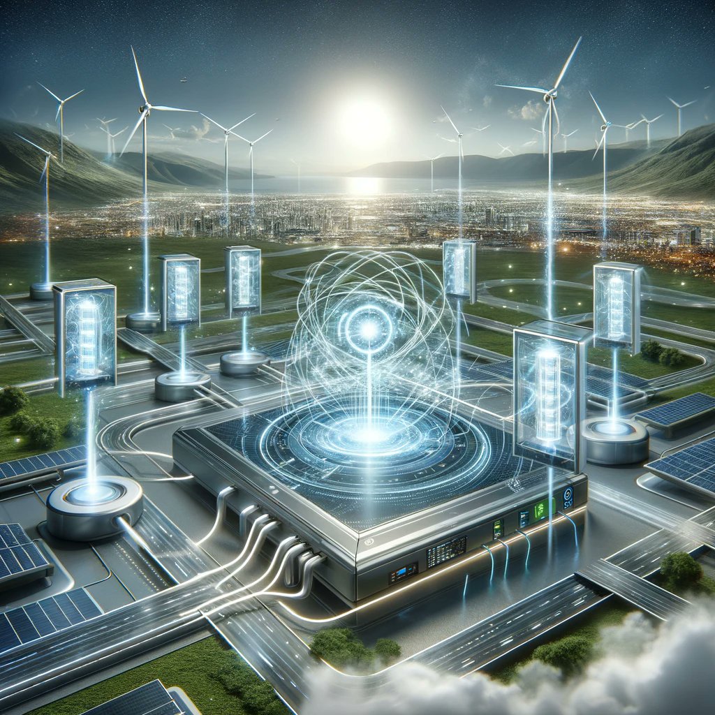 🌱🔋🧵1/4: The Future of Energy: A Smart Grid Ecosystem
We're stepping into a future where our energy grid operates like the lung of our planet - breathing in excess energy and exhaling it when needed most. #SmartEnergy #SustainableFuture #Batterysmart