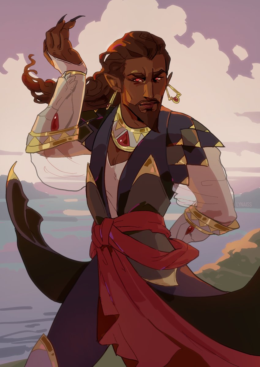 Wrathion but in Hades-like style ✨