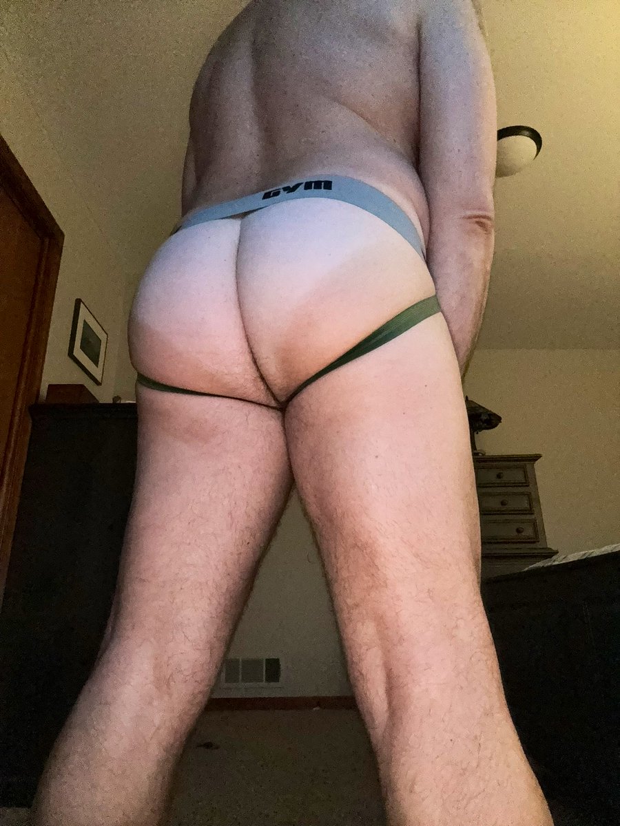 It’s finally Friday! Here’s my jock for the day! #jockstrap