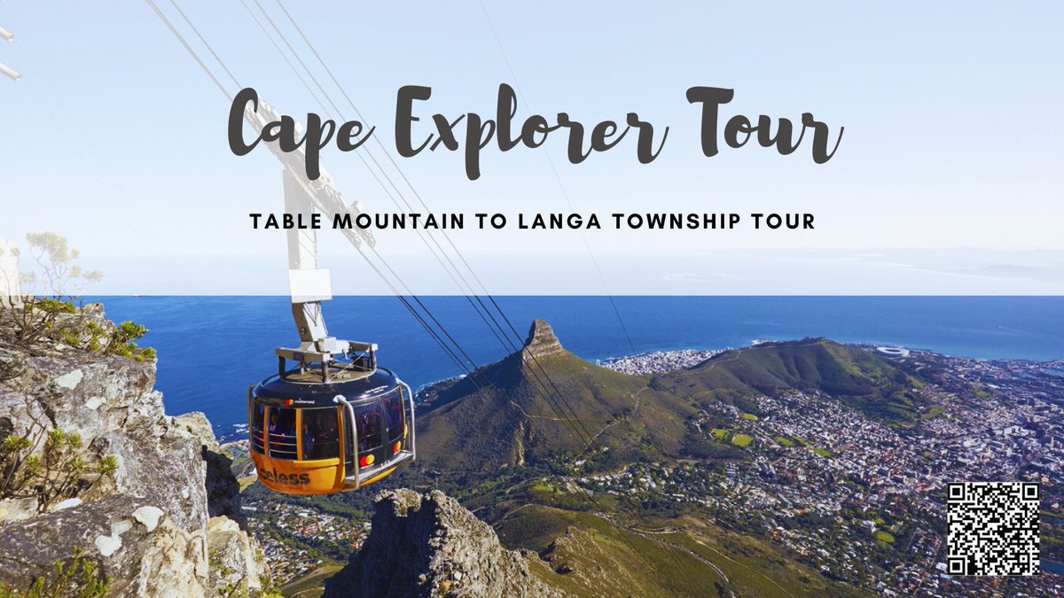 New from Cape Town Day Tours, The Cape Explorer: Including Table Mountain, city, green market square and Langa Township. Read more here: bit.ly/3TgihLe @capetowndaytrip #capetowntours #townshiptour #tablemountain #capetown