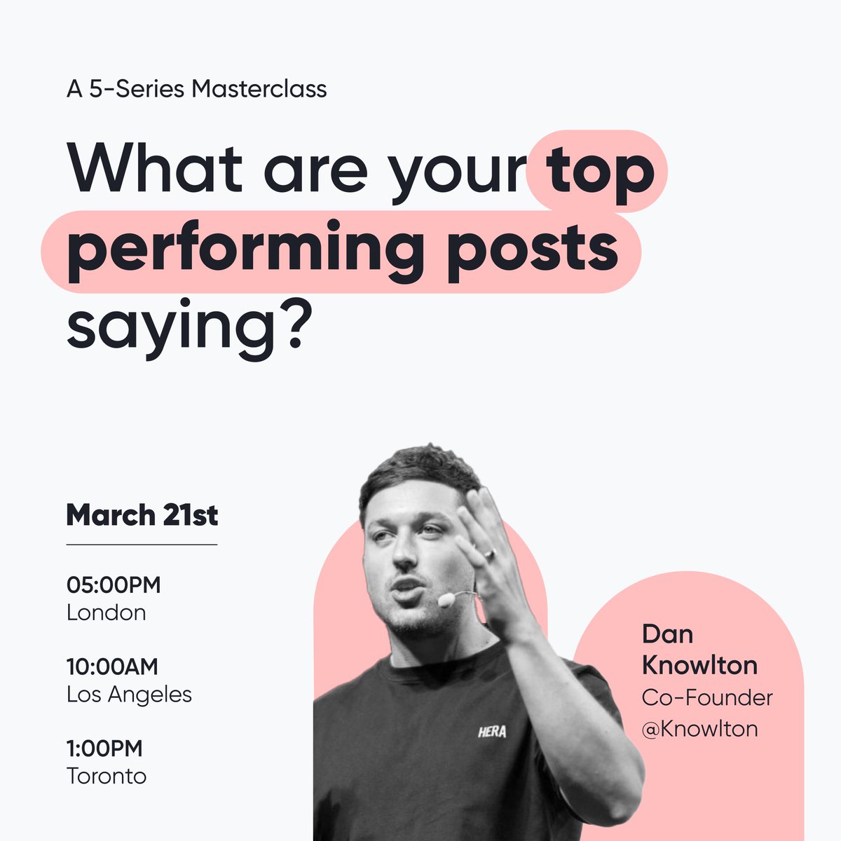 Join us for the third webinar of our masterclass, a session with @dknowlton1 the co-founder of @KnowltonTeam that has propelled brands like Wahl, BBC Storyworks, and Sunny D to new heights 👇 us02web.zoom.us/webinar/regist…