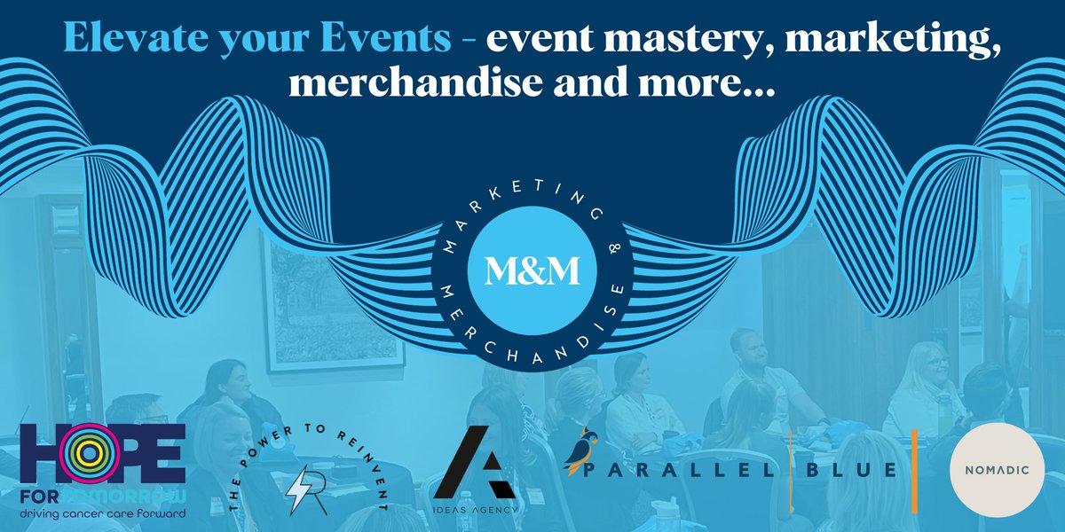 M&M Marketing & Merchandise (@marketingmerch) on Twitter photo 🚀 Our event is NOW LIVE! 🎉 Join us at M&M, Nik Venios from The Ideas Agency, Sarah Gregg from The Power To Reinvent, Ross Millward and Mark Harsant from <a href="/ParallelBlue/">Parallel Blue Global Group - Event Management</a> along with <a href="/Nomadicuk_/">Nomadic UK</a> all in support of <a href="/HfTcharity/">Hope for Tomorrow</a>. Book NOW bit.ly/3TiOYGL! #Networking #Cheltenham 🚀 Our event is NOW LIVE! 🎉 Join us at M&M, Nik Venios from The Ideas Agency, Sarah Gregg from The Power To Reinvent, Ross Millward and Mark Harsant from <a href="/ParallelBlue/">Parallel Blue Global Group - Event Management</a> along with <a href="/Nomadicuk_/">Nomadic UK</a> all in support of <a href="/HfTcharity/">Hope for Tomorrow</a>. Book NOW bit.ly/3TiOYGL! #Networking #Cheltenham