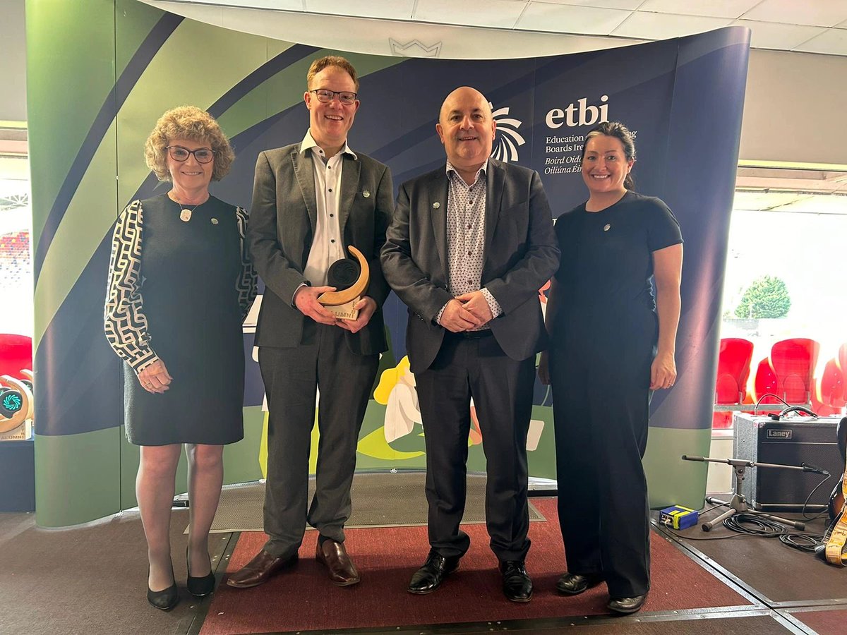 I was delighted to receive the ETB Alumni Award for excellence in my field and outstanding contribution to my local community yesterday! A huge thanks to @RathminesCollegeFE & @CityofDublinETB teams for nominating me I wouldn't be where I am today without them! #ETBweek