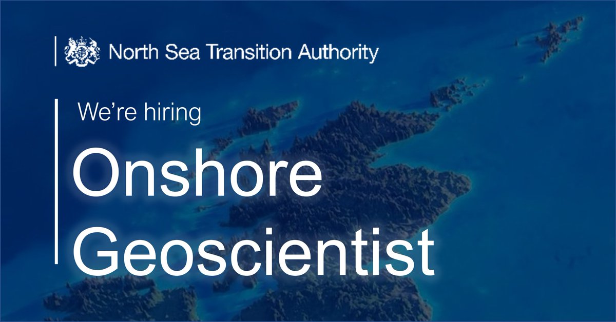 We are looking for an experienced geoscientist to address exploration, appraisal and field development issues and support the NSTA in meeting our energy transition ambitions. For more details, go here: tinyurl.com/3a6hsxej