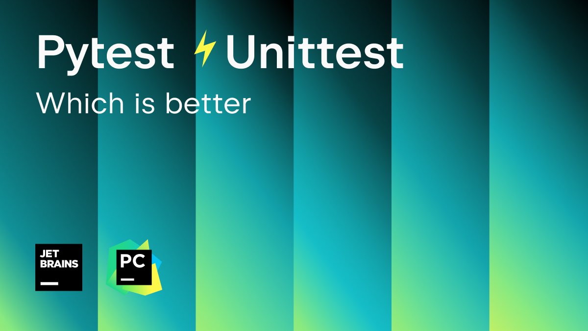 pycharm's tweet image. Ever wondered whether to use #pytest or #unittest? Our latest comparison guide breaks down the strengths and weaknesses of each testing framework, so you can choose the one that works better for you! 💪
jb.gg/pytest-vs-unit…