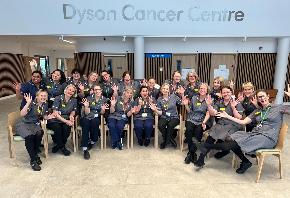 It’s #NationalCancerCNSDay - look at this gorgeous pic of our talented, kind & super special CNSs @RUHBath Have a wonderful day & one BIG thank you from me & us all 👍 @jasonlugg @TweetToOlivia @ConstanceRowell @SimonAn01336768 @alfredothompso @CaraCBCEO