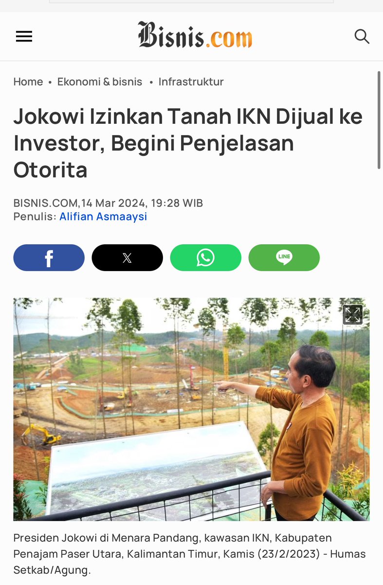 Mei ‘23 : Melarang
Mar ‘24 : Mengizinkan 

Kaget? 
Ya ngak lah … semua keputusan/undang2 kan flexible menyesuaikan kebutuhan…. 

MK aja dirubah. Apalagi cuma urusan tanah. 

Kamu rakyat kecil tau apa???