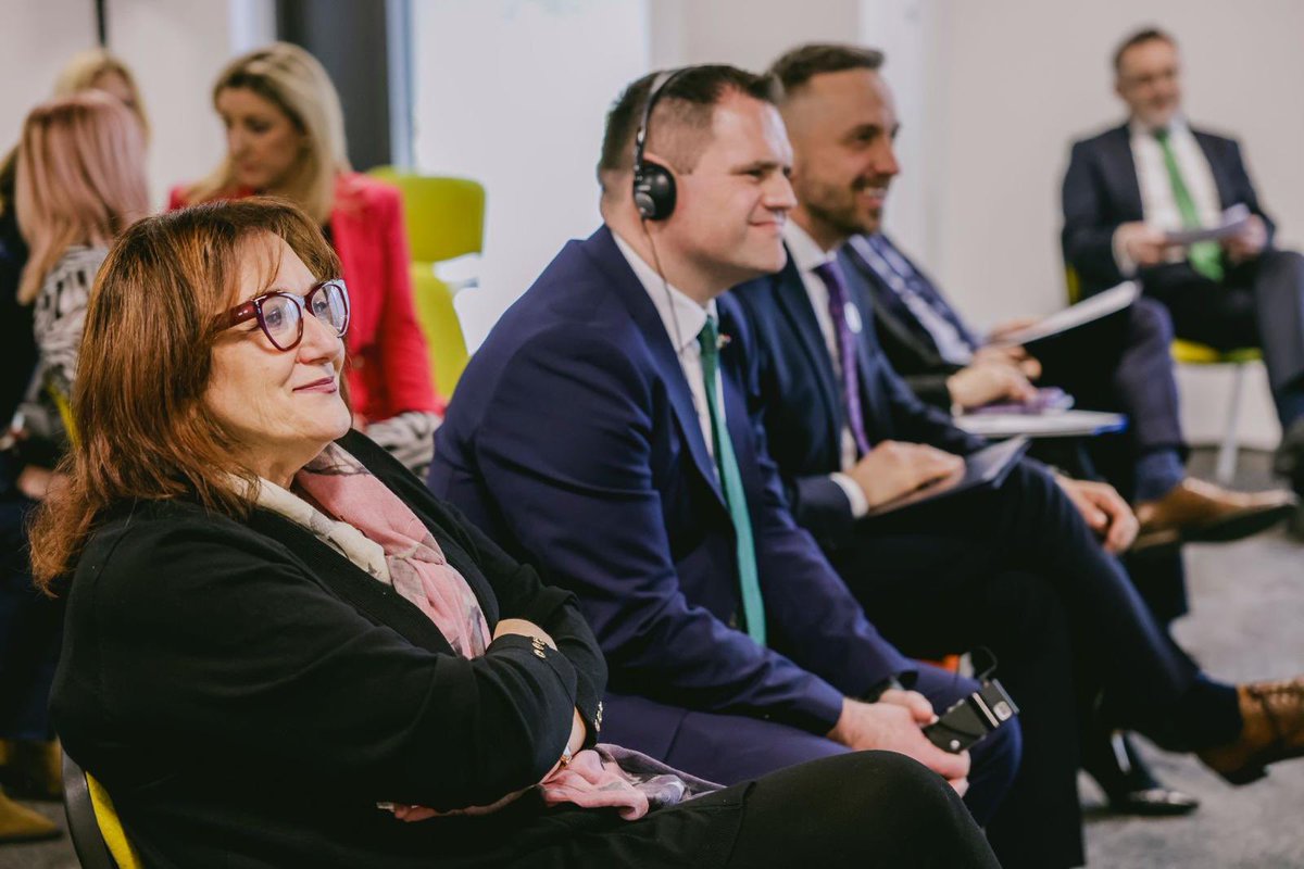 It’s a pleasure to be in #Zagreb for the <a href="/HUP_hr/">HUP</a> event on dynamics of the 🇭🇷&amp; 🇮🇪labour markets &amp; to share #EU perspectives &amp; insights on strengthening labour markets through addressing #demographictrends #ageing #legalmigration &amp; by developing #humancapital #education &amp; #skills.