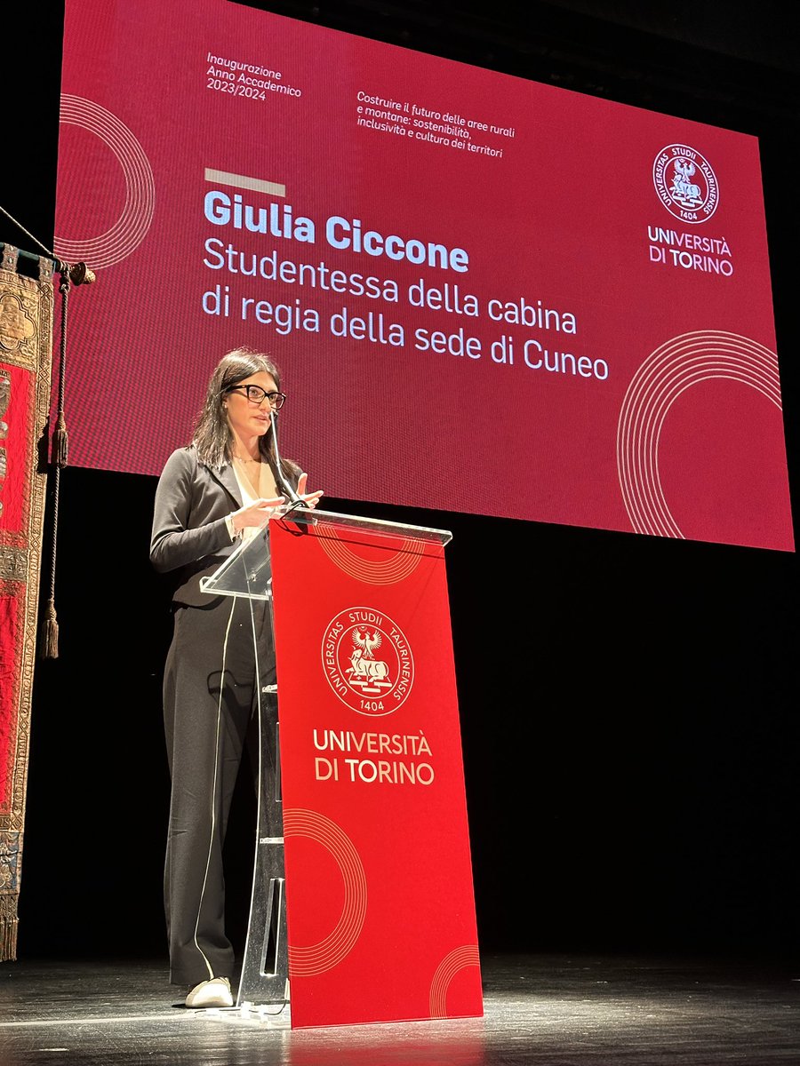 Giulia Ciccone, studentessa della cabina di regia della sede di Cuneo: ‘Per costruire futuro occorre considerare anche l’indotto economico di una sede decentrata, in un’ottica di sostenibilità e sviluppo delle risorse locali’