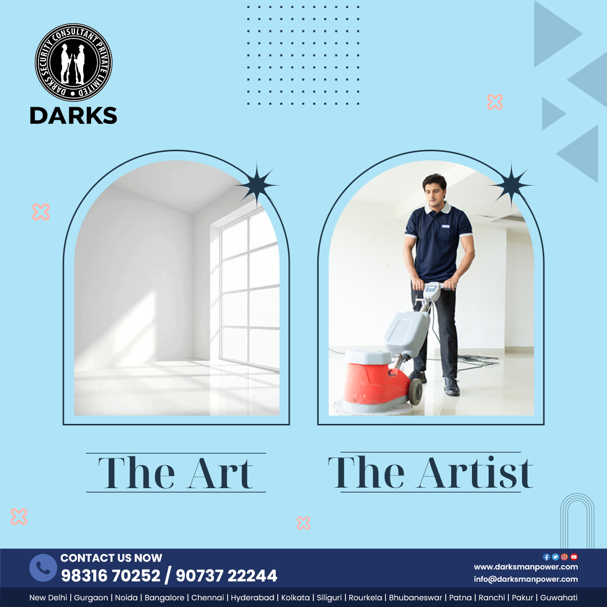 We have mastered the art of keep your space just neat and clean !!! Call us now !!

#germsfree #cleaningservice #cleaningtips #cleaning #cleaningcompany #cleaning #CleaningPower #theartandtheartist #cleanhome #cleaningmotivation #neatANDclean #darksmanpower