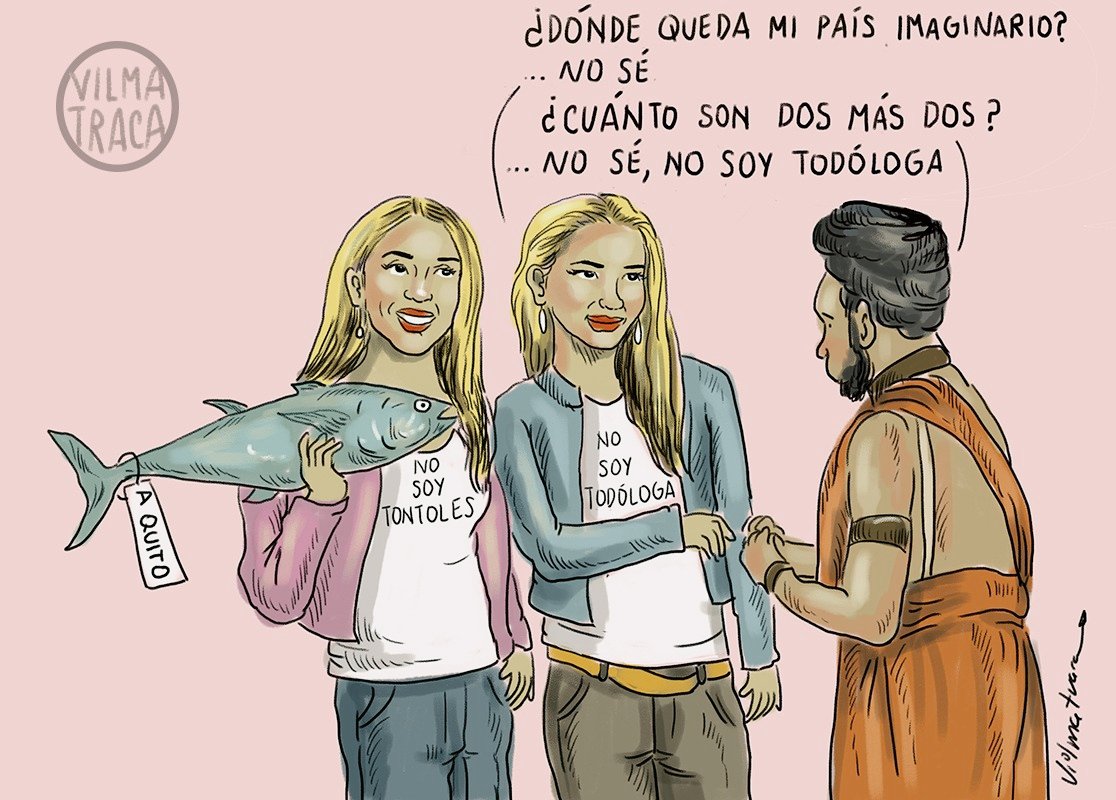 #Ministras #PaísImaginario #Ecuador #Vilmatraca