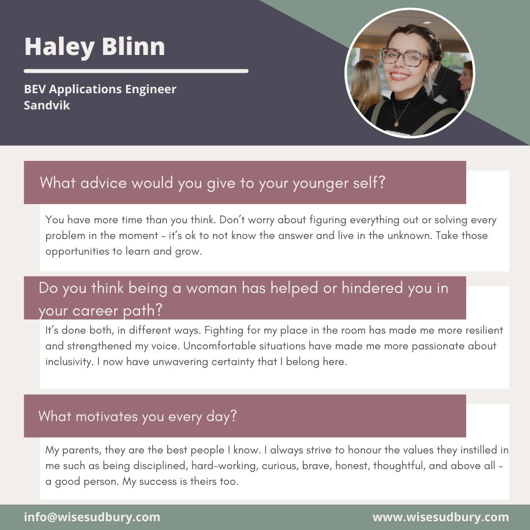 Today meet Haley Blinn!
#31women