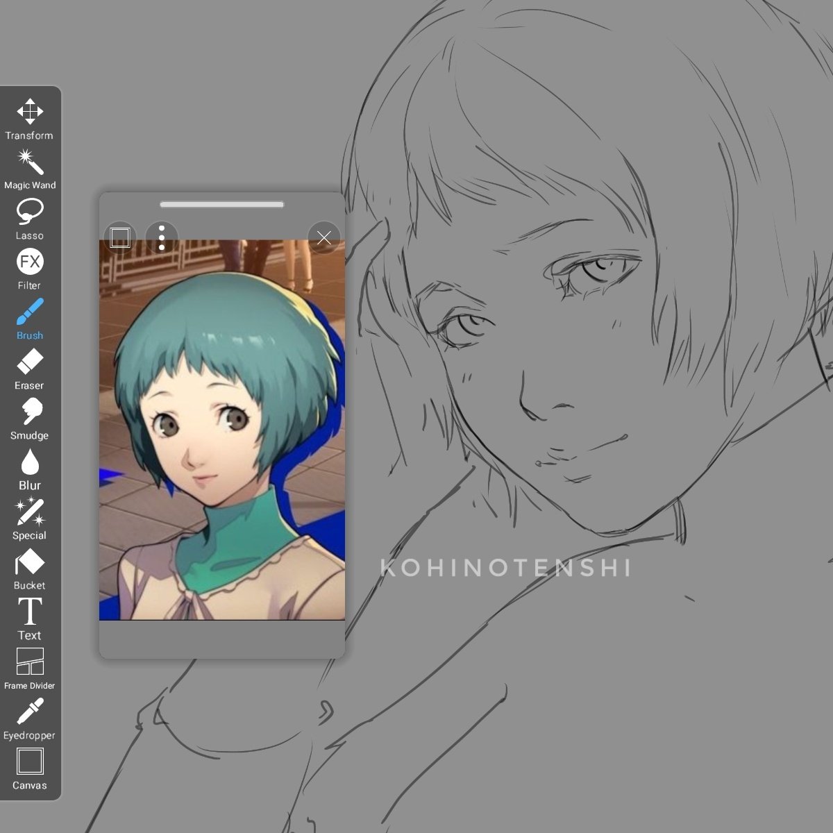 #fuuka #fuukayamagishi #Persona3 #Persona3Reload #atlus #fanart #ibisPaintX #ibispaint