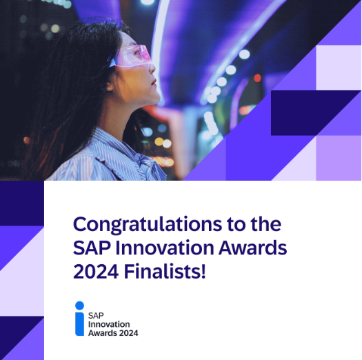 The SAP Innovation Awards 204 finalists have been announced! These organizations have pushed boundaries, leveraged technology, and transformed the way we approach business and society. Dive into these stories and get inspired!  imsap.co/6018kXtjO  #SAPInnovationAwards