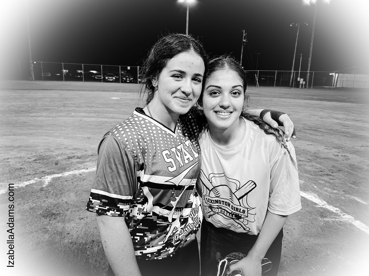 One of the things I love best about playing softball in and around our community is that I get to play against some of my friends and former teammates. Last night I faced off against my former backup pitcher, and good friend, Bre, who was pitching for Big Lexington 16u-Robinson.