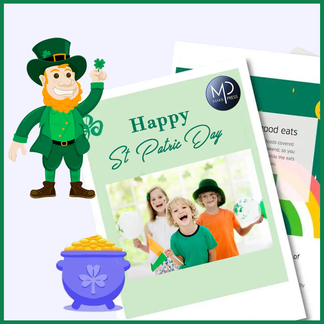 Feeling lucky to celebrate another St. Patrick's Day with great friends and good vibes! ☘️✨

Visit our website - makkpress.com

#StPatricksDay #LuckoftheIrish #ShamrockSeason #IrishPride #GreenCheers #LeprechaunMagic #PotOfGold #StPaddysDay #CloverCelebration