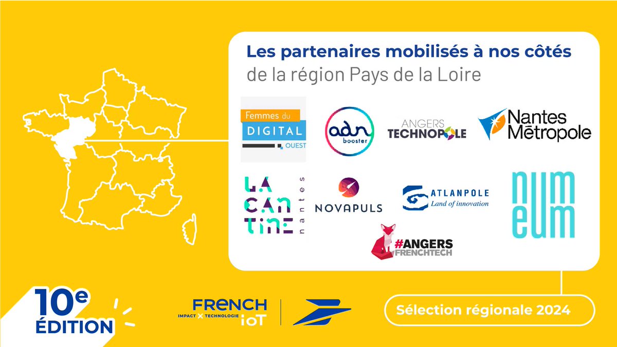 Victoria Pagnon 💡 (@vpagnon) on Twitter photo 👏Bravo également aux membres du comité en région <a href="/LPNews_PDL/">La Poste Groupe PDL</a> ainsi qu'à leurs jurys et partenaires !
<a href="/FDOuest/">Femmes du Digital Ouest</a> <a href="/adn_booster/">ADN Booster</a> <a href="/ATechnopole/">Angers Technopole</a> <a href="/NantesMetropole/">Nantes Métropole</a> <a href="/CantineNantes/">La Cantine Numérique</a> <a href="/Novapuls_ouest/">Novapuls</a> @atlanpole <a href="/numeum_/">numeum</a> <a href="/AngersTech/">La French Tech Angers</a> 👏Bravo également aux membres du comité en région <a href="/LPNews_PDL/">La Poste Groupe PDL</a> ainsi qu'à leurs jurys et partenaires !
<a href="/FDOuest/">Femmes du Digital Ouest</a> <a href="/adn_booster/">ADN Booster</a> <a href="/ATechnopole/">Angers Technopole</a> <a href="/NantesMetropole/">Nantes Métropole</a> <a href="/CantineNantes/">La Cantine Numérique</a> <a href="/Novapuls_ouest/">Novapuls</a> @atlanpole <a href="/numeum_/">numeum</a> <a href="/AngersTech/">La French Tech Angers</a>