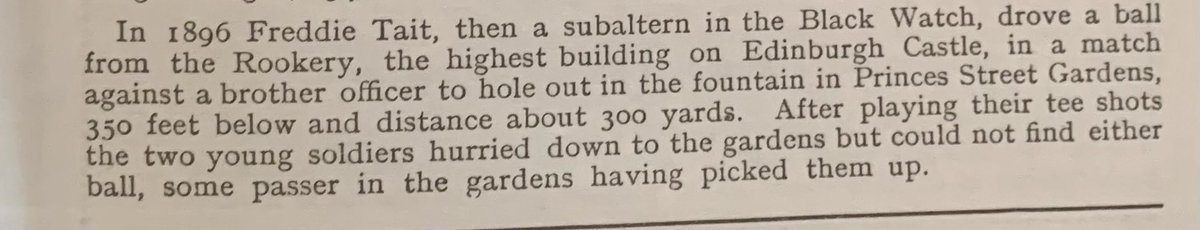 Ah, the things golf inspires us to do! One last gem — and it’s a doozy — from that 1938 Golfer’s Handbook. This happened the year Freddie won his first Amateur. #golfis