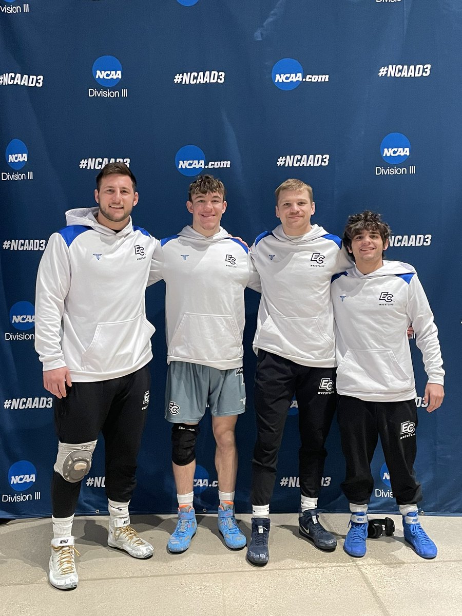 Day 1 of the NCAA Division III Wrestling Championships kicks off today at 12 PM EST. All matches will be live streamed on NCAA.com and brackets will be on Trackwrestling. Tune in to watch these four on their quest to become All Americans. #tenforten
