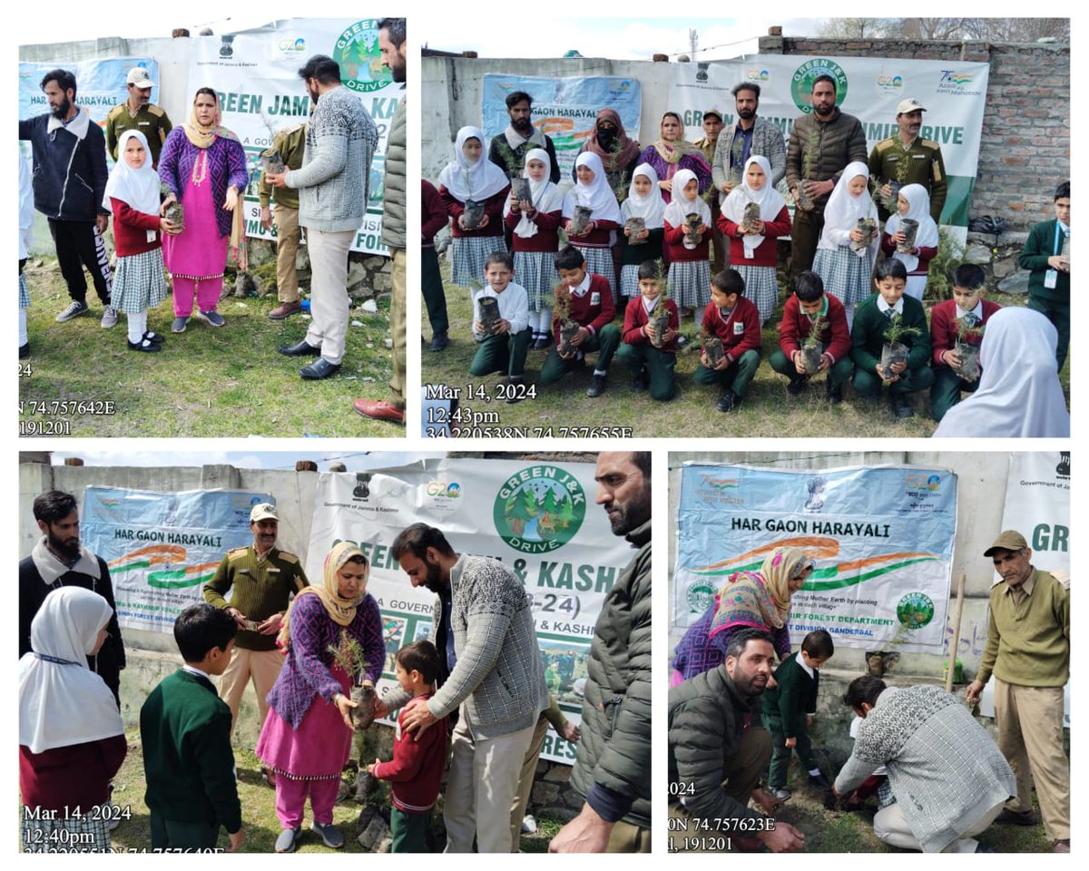 forest_sindh's tweet photo. A plantation drive was carried out at Sidiq Memorial Educational Institute Wahidpora in which Range Officer H/ Shallabugh Range has given a valuable speech to students regarding the importance of plants, global warming and advised them to plant trees  at school, courtyard etc. https://t.co/fBGJXzMi4C