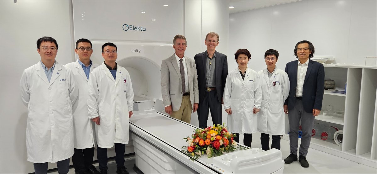 It is an honor to be present at the 1st MR-Linac treatment at Fudan University in Shanghai. They treat nearly 1500 patients a day on 13 linacs. Needless to say, they will accrue quickly to their >10 PULSAR protocols!