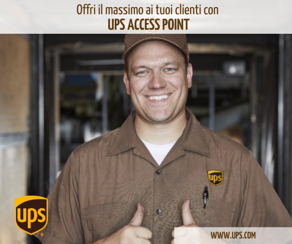 UPS_IT's tweet image. 🌈 Grazie alla rete delle sedi #UPSAccessPoint puoi rendere l’esperienza dei tuoi clienti più serena che mai. Offri più opzioni di consegna e di reso 👉 spr.ly/6010kkfWm