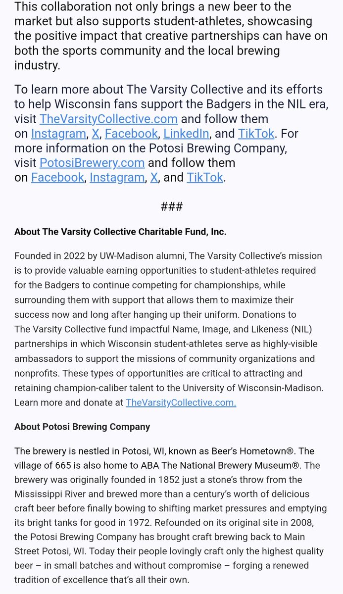 Evan_Flood's tweet image. Your two favorite things combined.

Now, your drinking can support the #Badgers.