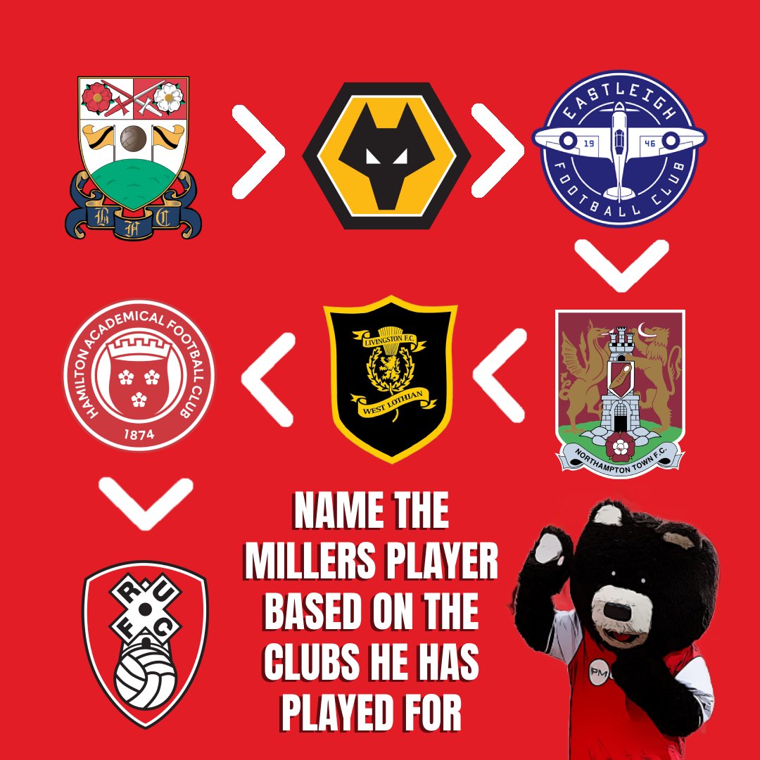 Try and solve my puzzle below and let me know who you think it is in the replies! #rufc 🧸👇