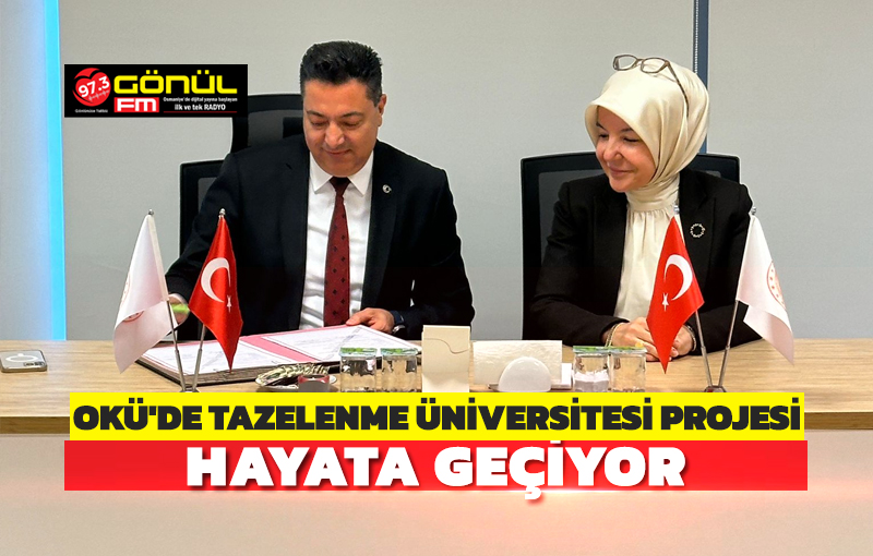 Osmaniye Korkut Ata Üniversitesi (OKÜ) ve T.C. Aile ve Sosyal Hizmetler Bakanlığı Engelli ve Yaşlı Hizmetleri Genel Müdürlüğü arasında 60 + Tazelenme Üniversitesi Projesi İş Birliği Protokolü imzalandı.
radyogonul.com.tr/haberler/okude…