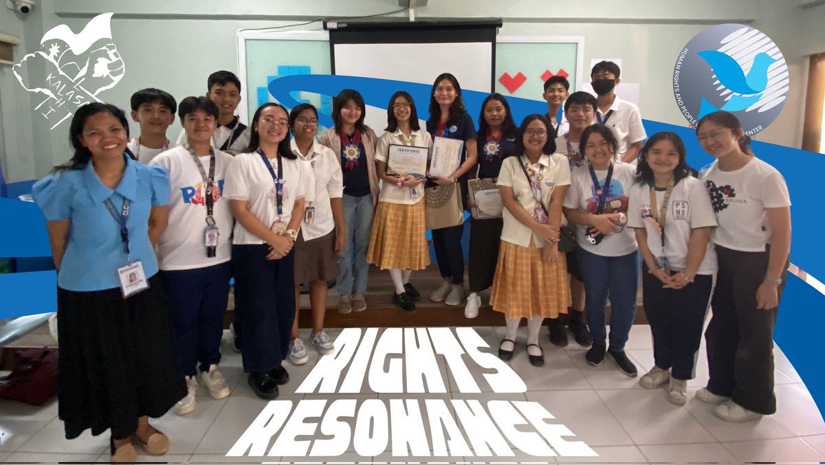KalasaglahiCLC's tweet image. RIGHTS RESONANCE by Kalasaglahi and Human Rights and People Empowerment Center (HRPEC), held last March 6, enlightened the club members through a series of talks and workshops.