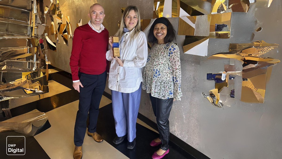 DWPDigital's tweet image. We&apos;re a proud winner of the Diversity of Thought in Leadership Award category at last night&apos;s @DigiLeaders #ImpactAwards 🎉

This success demonstrates our commitment to increasing senior leadership diversity at DWP.

Congratulations to all winners and finalists👏

#DigiLeaders
