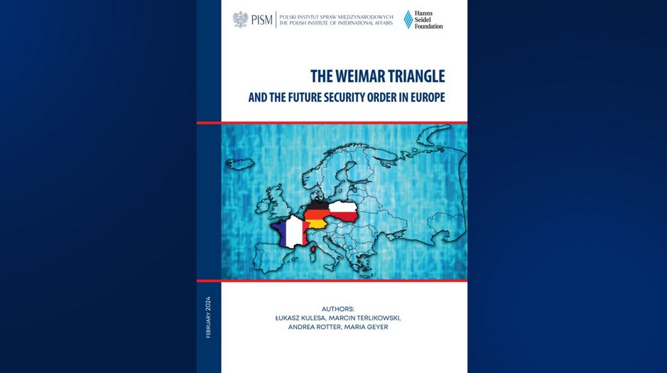 🇫🇷🇩🇪🇵🇱Anlässlich des außerordentlichen Gipfels des #WeimarerDreiecks, der heute in Berlin stattfindet, lohnt es sich den Report von <a href="/HSSde/">HSS</a> &amp; <a href="/PISM_Poland/">PISM</a> zu lesen - mit Schlussfolgerungen &amp; Empfehlungen zur Politik gegenüber der #Ukraine &amp; #Russland pism.pl/publications/t…