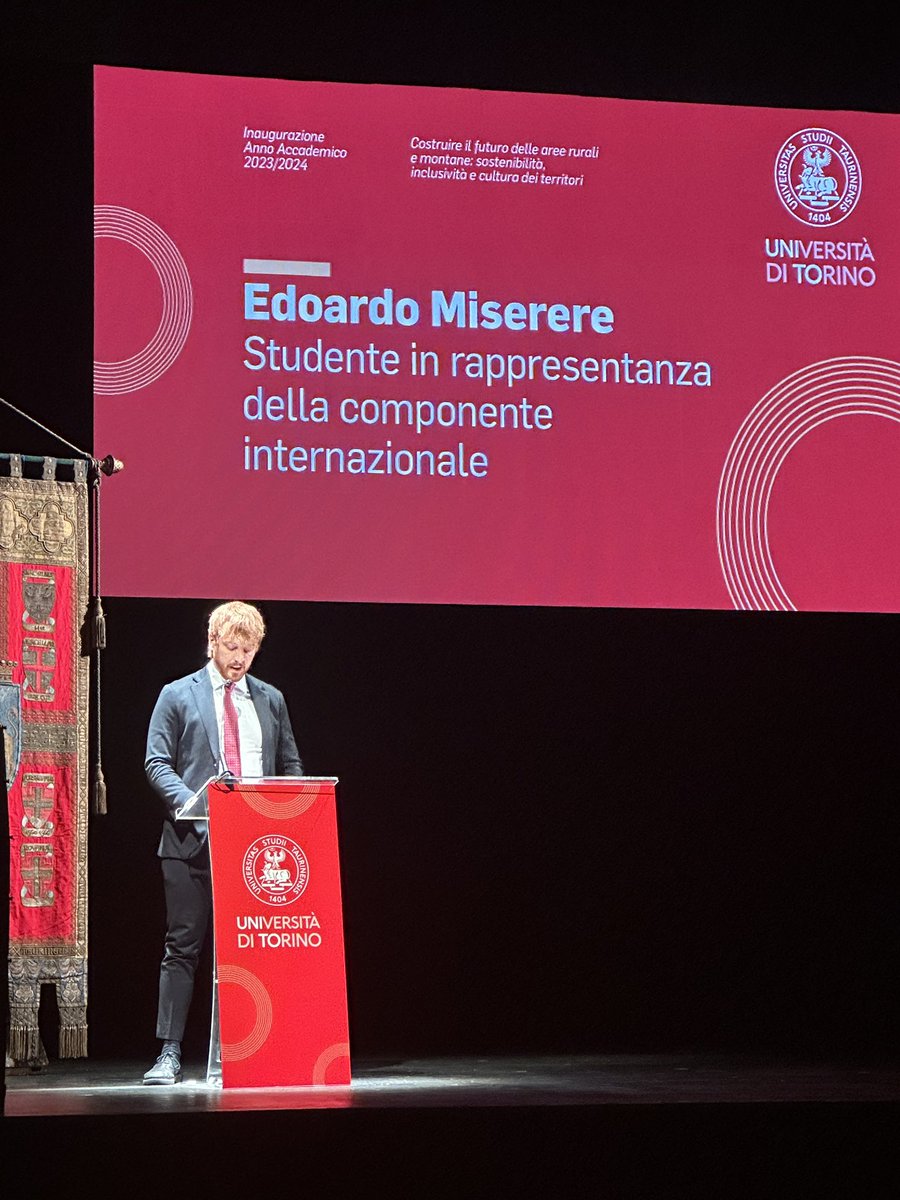 Edoardo Miserere, studente in rappresentanza della componente internazionale: 'Unita - @UMontium è un primo passo verso l'università europea. Con Unita siamo riusciti a mettere in comune risorse, idee e punti di vista per prendere insieme le decisioni più efficaci e inclusive'.