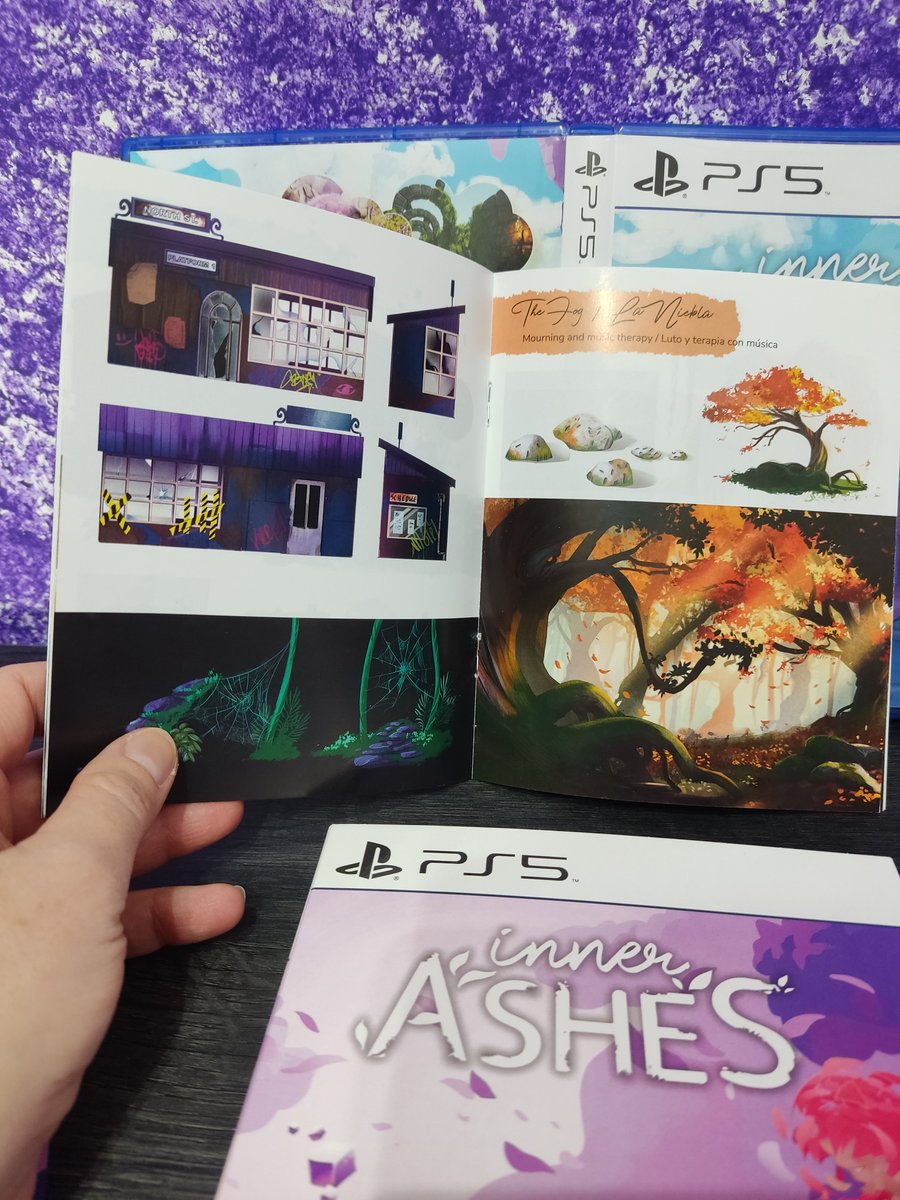 LadyBossGames's tweet photo. Hoy sale #InnerAshes en formato físico para #PS5 Es una aventura narrativa que trata sobre una persona con Alzheimer y tiene una pinta estupenda.
Gracias @SelectaPlay por esta edición tan chula con BSO y Artbook. Le tenía muchas ganas desde hace tiempo 🫶
@innerashesgame https://t.co/6uoByyyxym