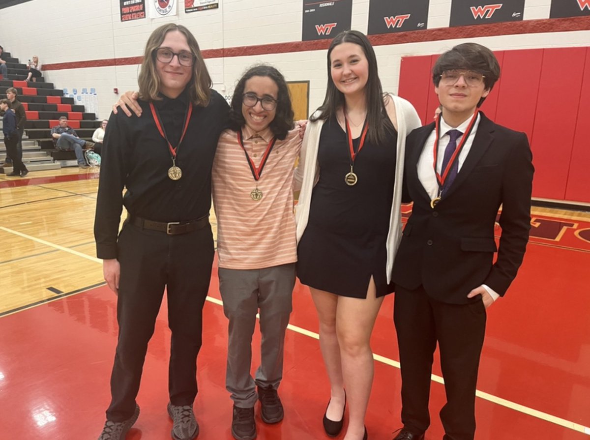 The Boone Grove High School Academic Team Placed 1st in the PCC! 

Science, Math, &amp; English placed first, and Social Studies earned second! Congrats to all the students and coaches who participated!