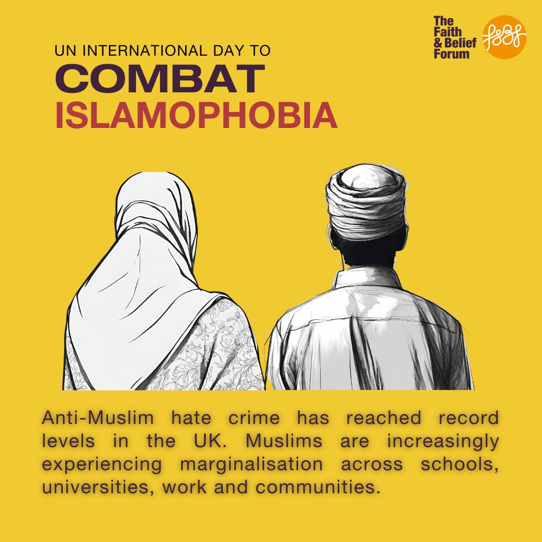 Reports from @tellmamauk indicate Muslim women face the brunt of attacks. Islamophobia has many faces – we must recognise them to combat them. We are also seeing steep rises in Antisemitism. We must come together against all forms of hate. Contact us to arrange a conversation.