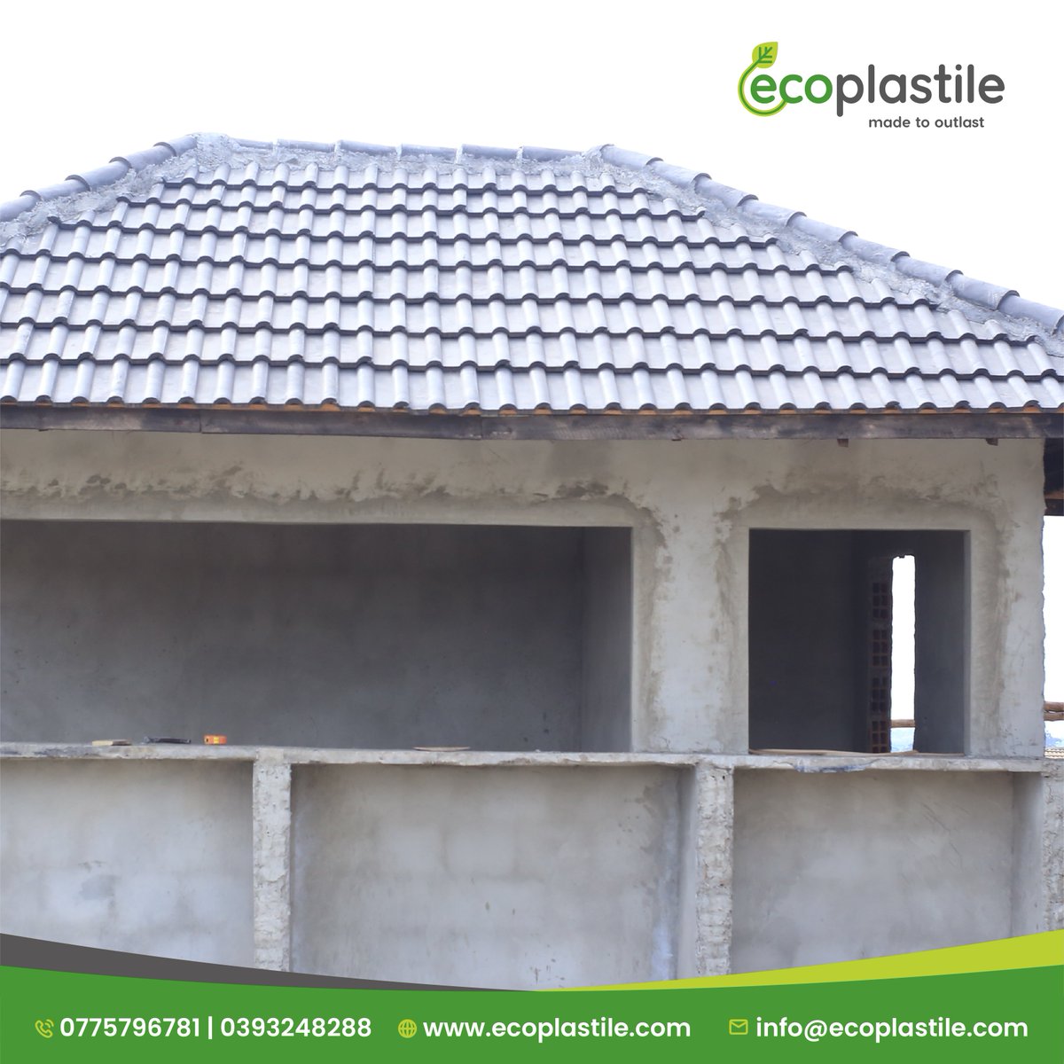 Your dream home, our sustainable touch! Ecoplastile offers customized roofing solutions for the eco-conscious homeowner. Let's create a space that reflects your values. #ecohomes #SustainableLiving #roofingtiles #ecofriendly @FrancKamugyisha @NateisaP