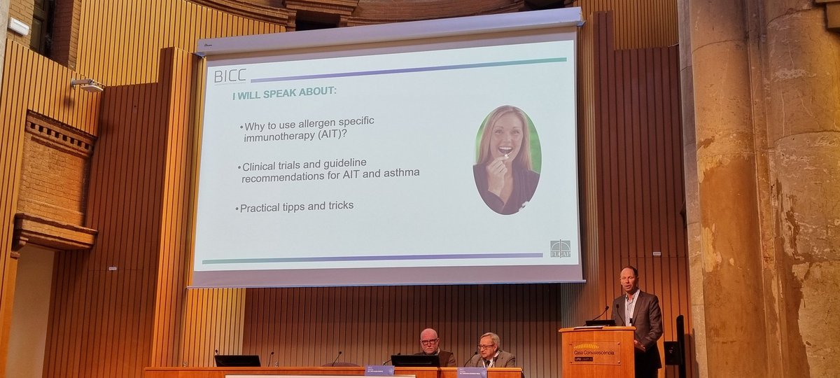 danirossmm's tweet image. Es la immunoteràpia per al.lergens adequada pel tractament de la tos al•lèrgica i l&apos;asma? Prof Dr. Eike Wüstenberg