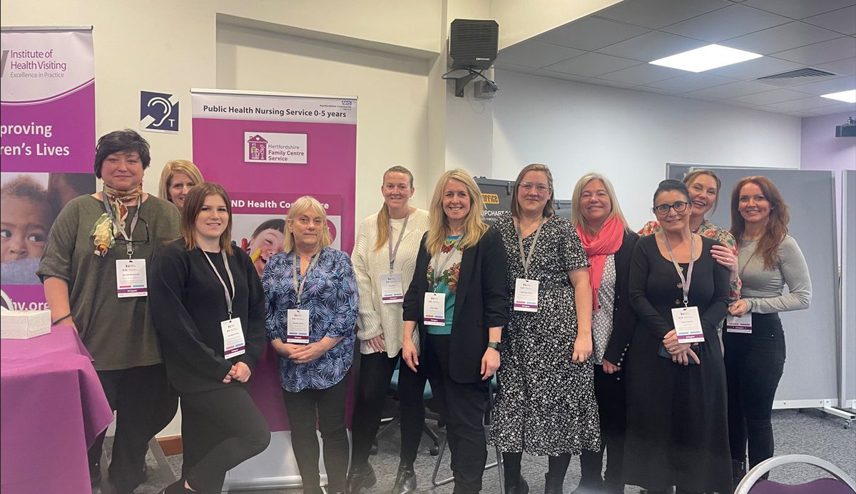 Our Doncaster 0-5 team had a great day at the @iHealthVisiting conference yesterday learning how we can improve health outcomes for babies and children with SEND and attended sessions on Safeguarding, Neurodiversity in the early years and Understanding Cerebral Palsy @rdash_nhs