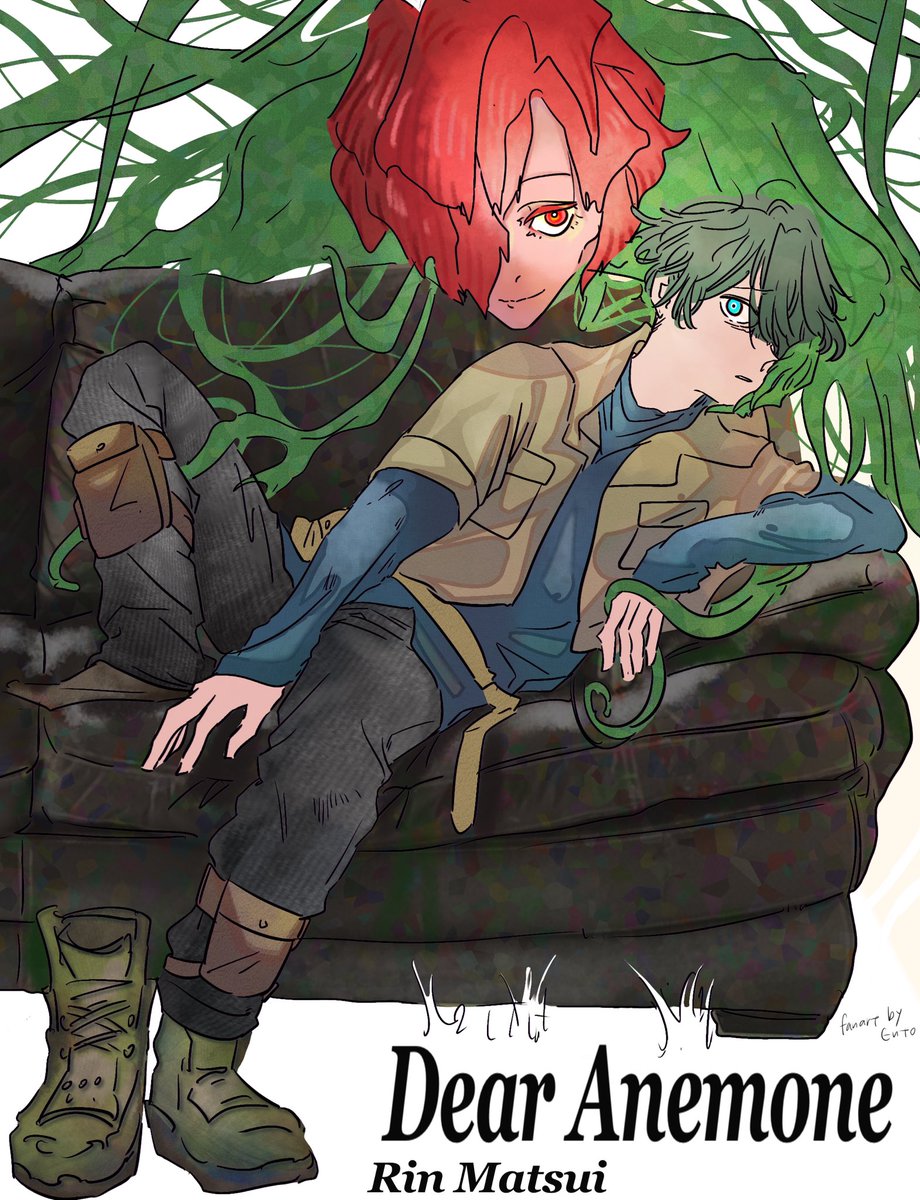 DearAnemone fanart characters belong to ELECTRO–RING (松井琳)in