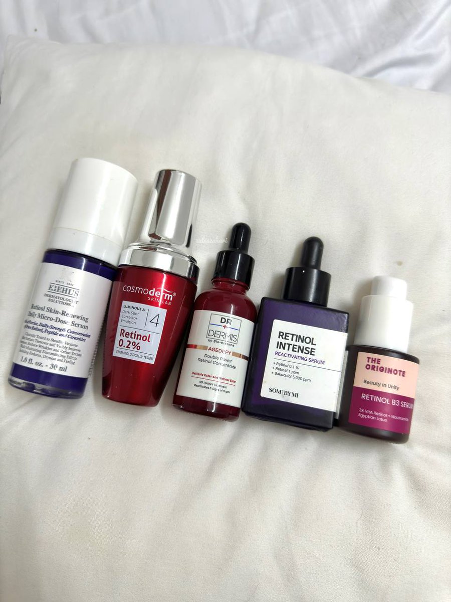 zalyazahari's tweet photo. After 2 years i guna Retinol. Ni antara brand yang i guna and surprisingly 5 Retinol ni effect dia tak sama tau 😮 https://t.co/gOhrI6ii4Q