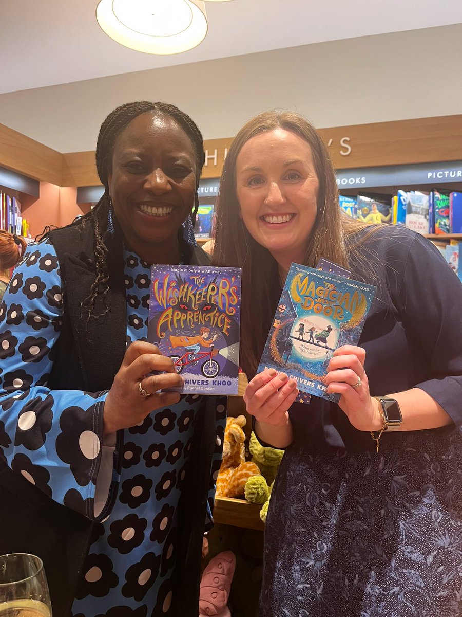 Rachel Chivers Khoo✨📚 The Magician Next Door (@rach_khoo) on Twitter photo Thank you so much to everyone who came to <a href="/WaterstonesVic/">WaterstonesVictoria</a> to celebrate the launch of The Magician Next Door with <a href="/Armckinley1/">Alice McKinley</a> and I! 📚🥂
Such a special evening. Thank you <a href="/KirstenBryony/">Kirsten Cozens</a> and the wonderful team <a href="/WalkerBooksUK/">Walker Books</a> ❤️✨ Thank you so much to everyone who came to <a href="/WaterstonesVic/">WaterstonesVictoria</a> to celebrate the launch of The Magician Next Door with <a href="/Armckinley1/">Alice McKinley</a> and I! 📚🥂
Such a special evening. Thank you <a href="/KirstenBryony/">Kirsten Cozens</a> and the wonderful team <a href="/WalkerBooksUK/">Walker Books</a> ❤️✨