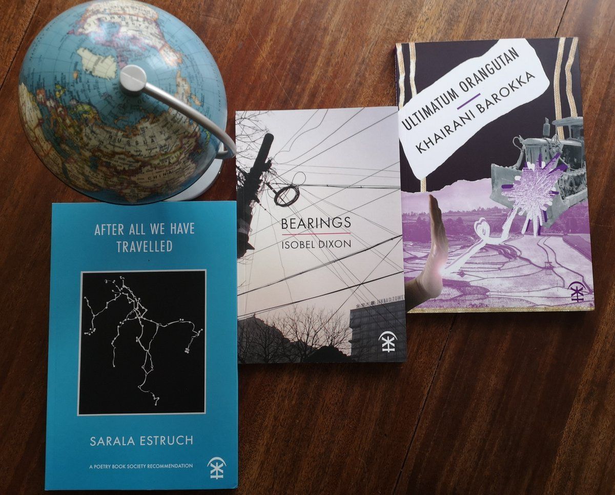 Introducing our latest #poetry trio of titles, World Perspectives, a curated book selection with titles by @saralaestruch @isobeldixon and @mailbykite Together for just £17.99 buff.ly/3V7qin1