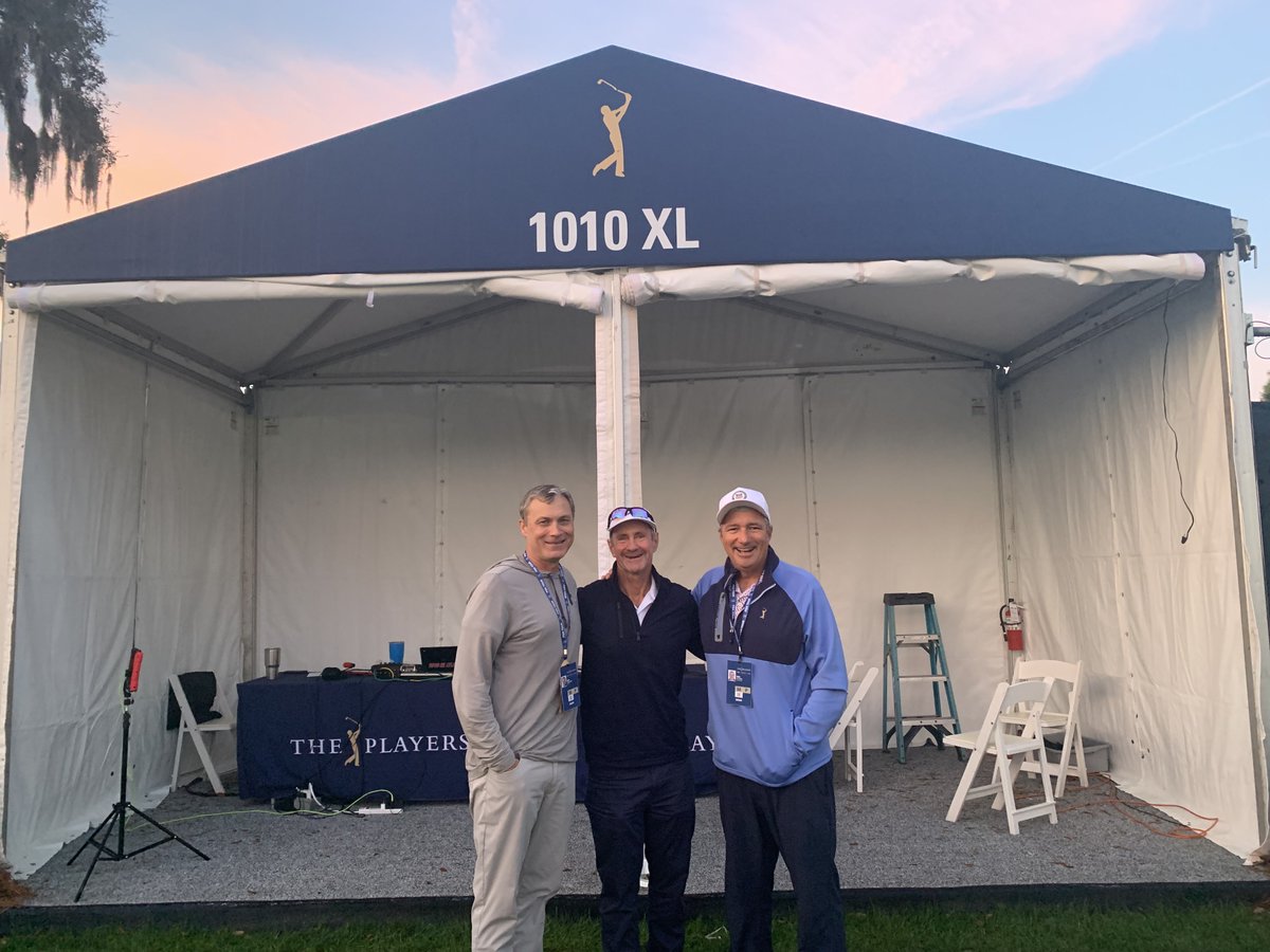 I have three favorite days of the year: Christmas, the start of the NCAA basketball tournament, and the day I get to be on @1010XL #TheDrill! Thank you @DanHicken, Jeff & @iame2thet for hosting me! #NemoursChildrens @THEPLAYERS